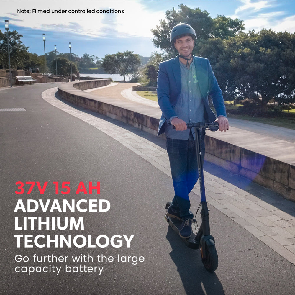 High-Performance Electric Scooter 500W, 15Ah, 40km Range, 18kg, Black/Yellow