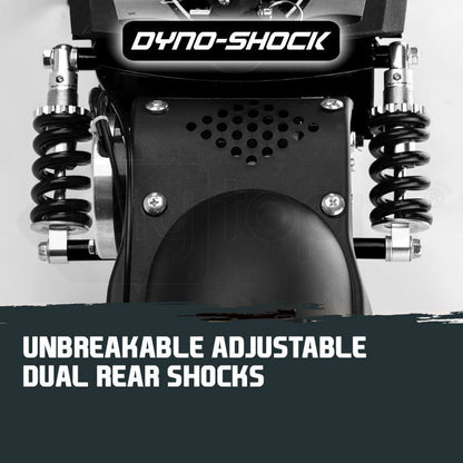 48V 1000W Folding Electric Scooter w/ LED, 50km/h Speed, 0.25m Tyres
