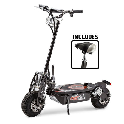 48V 1000W Folding Electric Scooter w/ LED, 50km/h Speed, 0.25m Tyres
