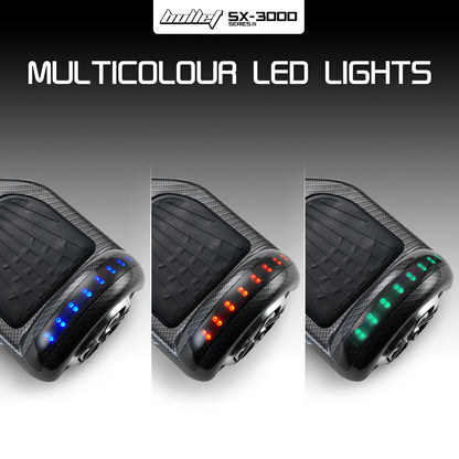 SX-3000 Series III Hoverboard: 15 km/h, 15 km Range, Dual 250W Motors, LED Lights