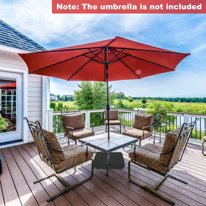 90 kg Patio Umbrella Base Large Outdoor Umbrella Stand