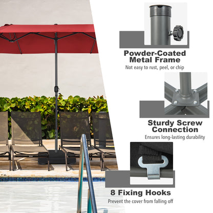 90 kg Patio Umbrella Base Large Outdoor Umbrella Stand
