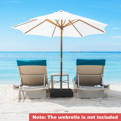 90 kg Patio Umbrella Base Large Outdoor Umbrella Stand