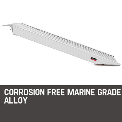 Pair of 2m Aluminium Loading Ramps, 3310kg Capacity