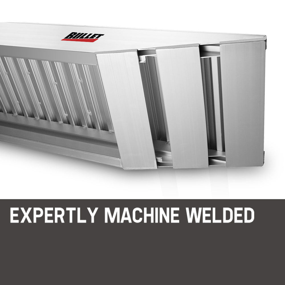 Pair of 2m Aluminium Loading Ramps, 3310kg Capacity