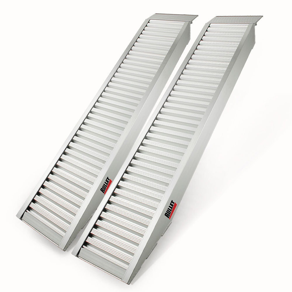 Pair of 2m Aluminium Loading Ramps, 3310kg Capacity