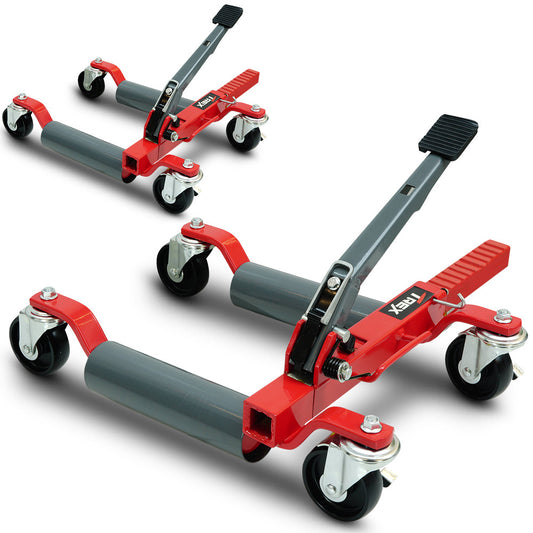 1.18m Metric Positioning Jacks with 1180kg Capacity - Set of 2 Wheel Dollies