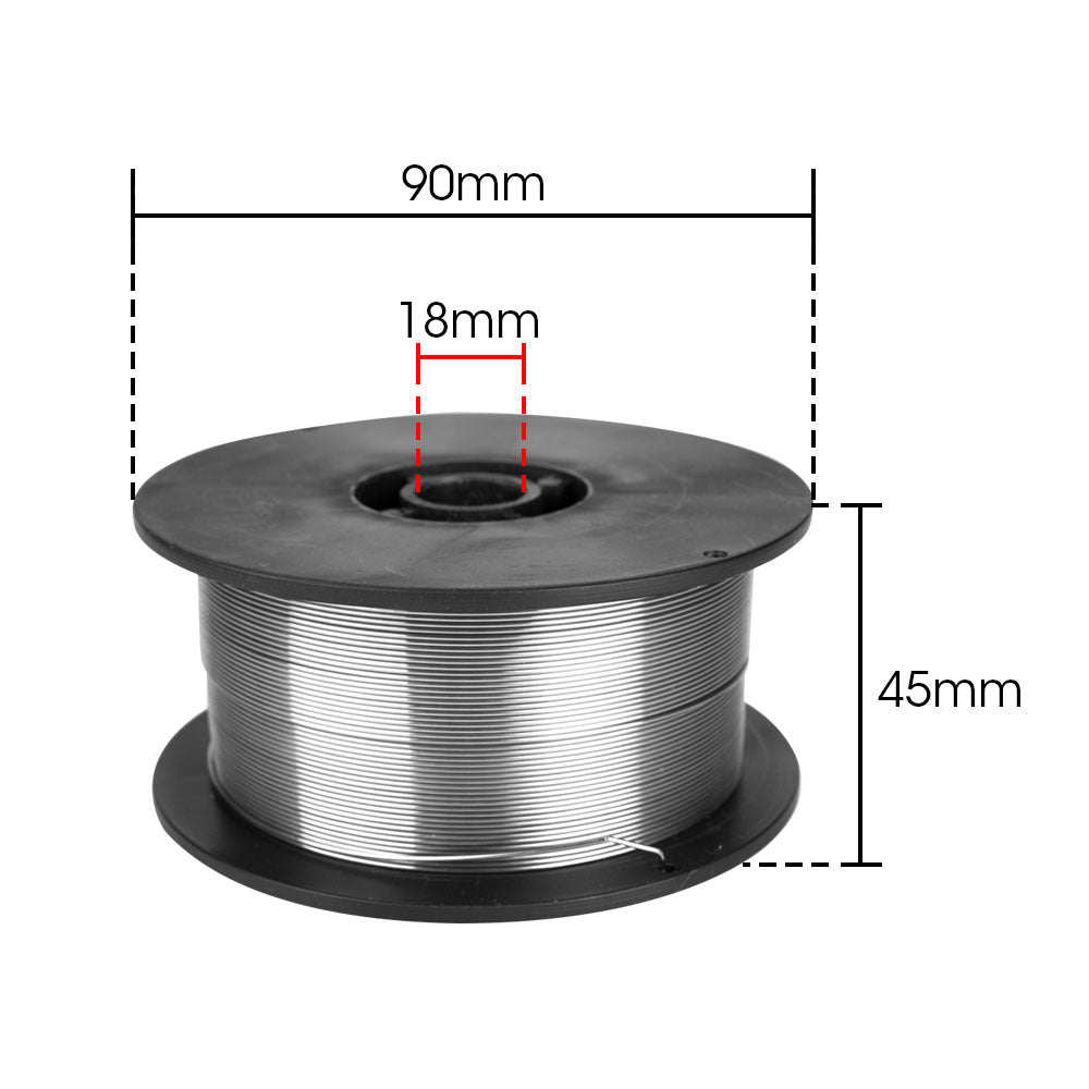 1.0mm Flux Core Gasless MIG Welding Wire - 1kg, Self-Shielded for Outdoor Use