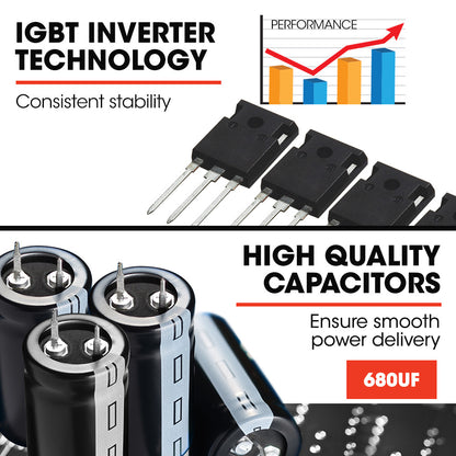 4-in-1 200A DC Inverter Welder with Adjustable Current and SYN-WELD Tech