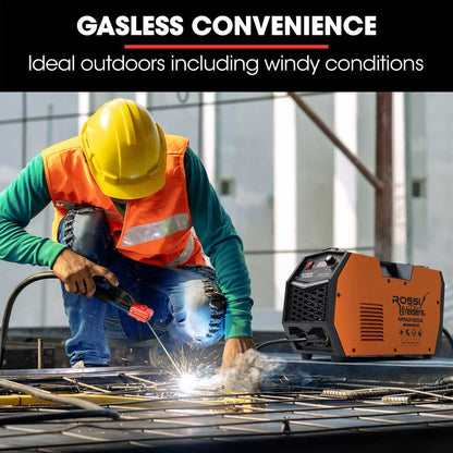 160A Multi-Metal Gasless Welder with IGBT Inverter and DCEP, 5.5 kg, 15A Plug