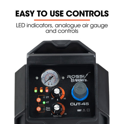 Pilot Arc Plasma Cutter with Inverter Tech, Cuts Up to 0.012m Steel Effortlessly