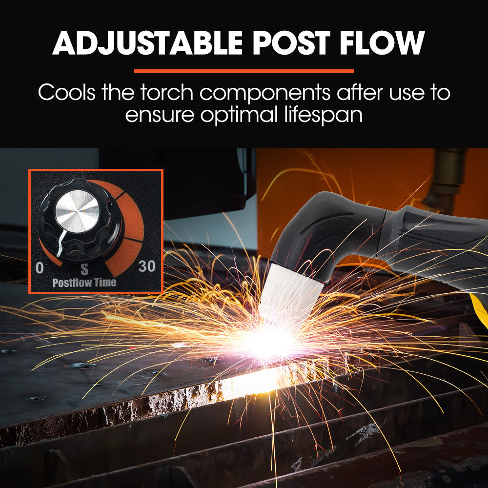 Pilot Arc Plasma Cutter with Inverter Tech, Cuts Up to 0.012m Steel Effortlessly
