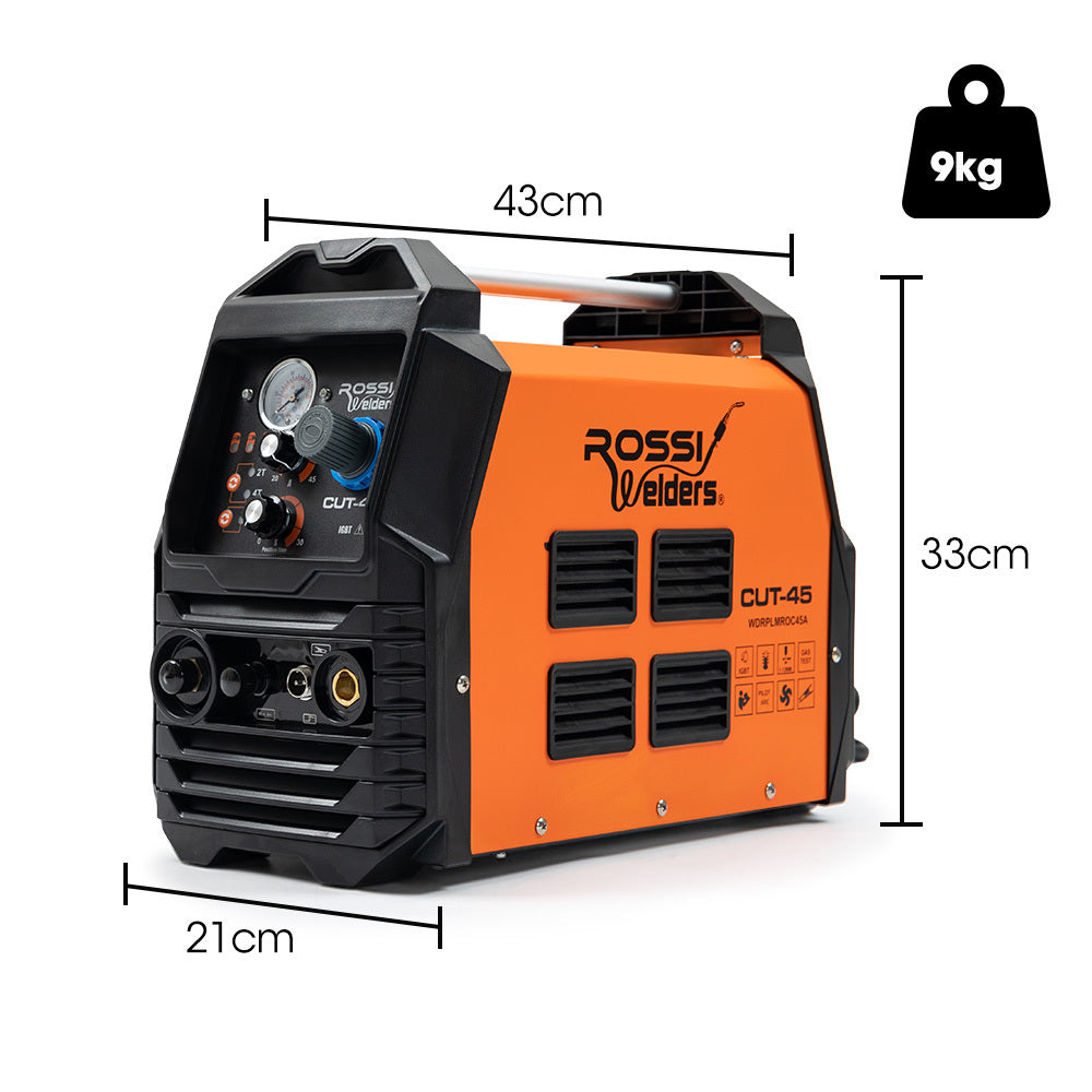 Pilot Arc Plasma Cutter with Inverter Tech, Cuts Up to 0.012m Steel Effortlessly