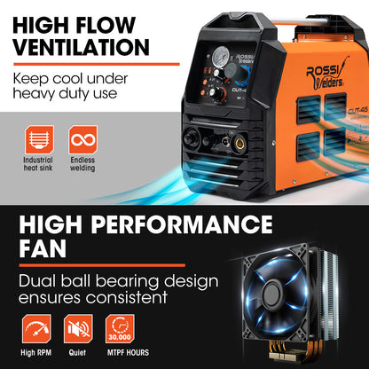Pilot Arc Plasma Cutter with Inverter Tech, Cuts Up to 0.012m Steel Effortlessly