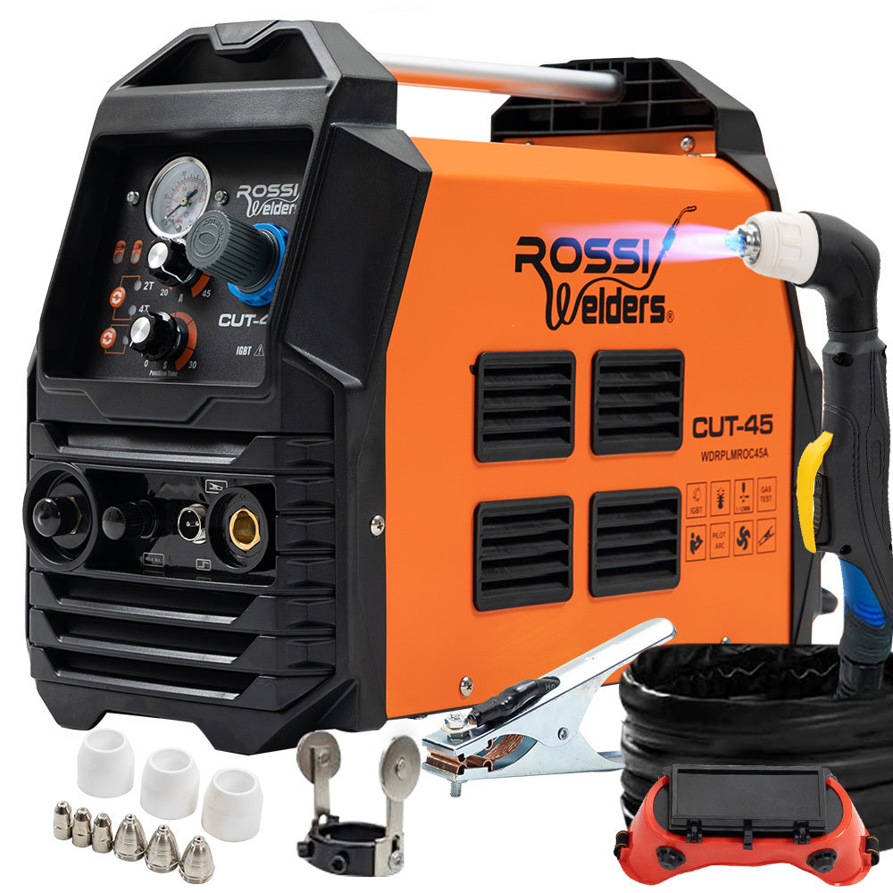 Pilot Arc Plasma Cutter with Inverter Tech, Cuts Up to 0.012m Steel Effortlessly