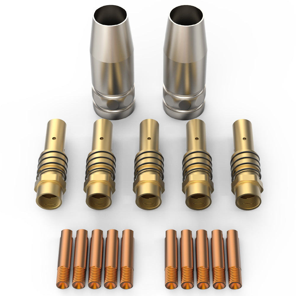 17-Piece Welding Consumables Kit for MIG/MAG 14-15AK Torch