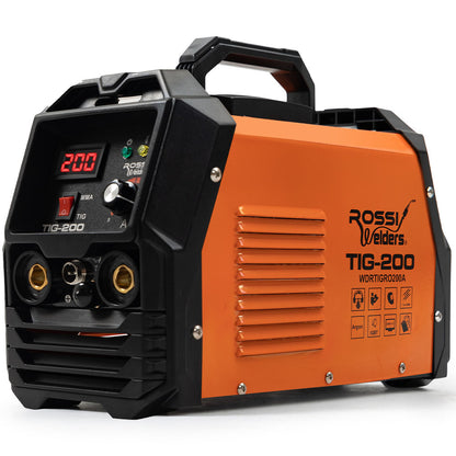 200A TIG/MMA Welder, 0.1-0.2m Welding, Argon Gas, IGBT Technology, 5kg Portable