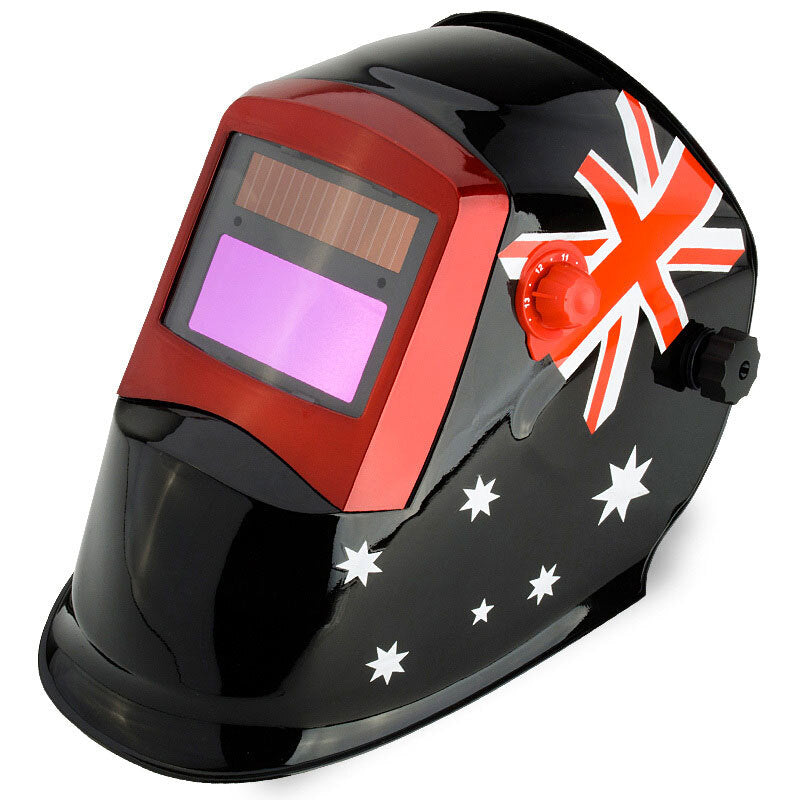 Solar Auto Darkening Welding Helmet with Fast Tinting for MIG/ARC/TIG Applications