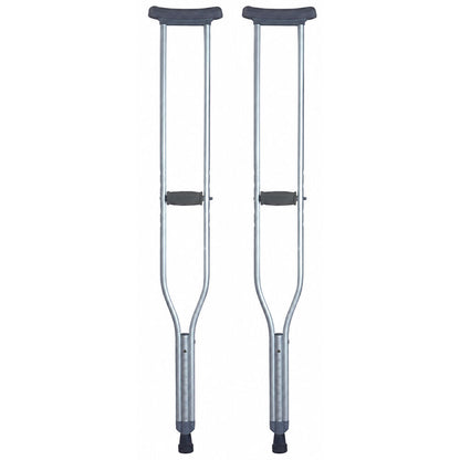 Small Adjustable Underarm Crutches, Lightweight Aluminium Walking Aid