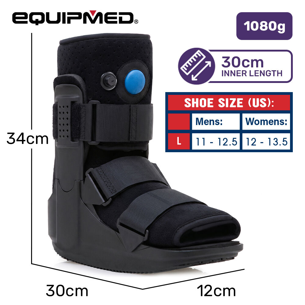 CAM Walker Moon Boot – Large, Foot Injury Support, Ankle Recovery, Adjustable Fit, Lightweight Walking Boot