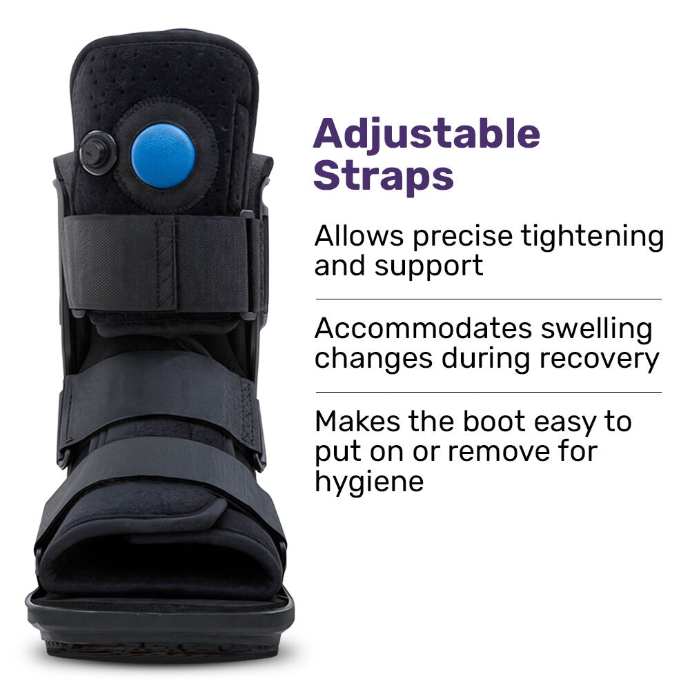 CAM Walker Moon Boot – Medium, Foot Injury Support, Ankle Recovery, Adjustable Fit, Lightweight Walking Boot
