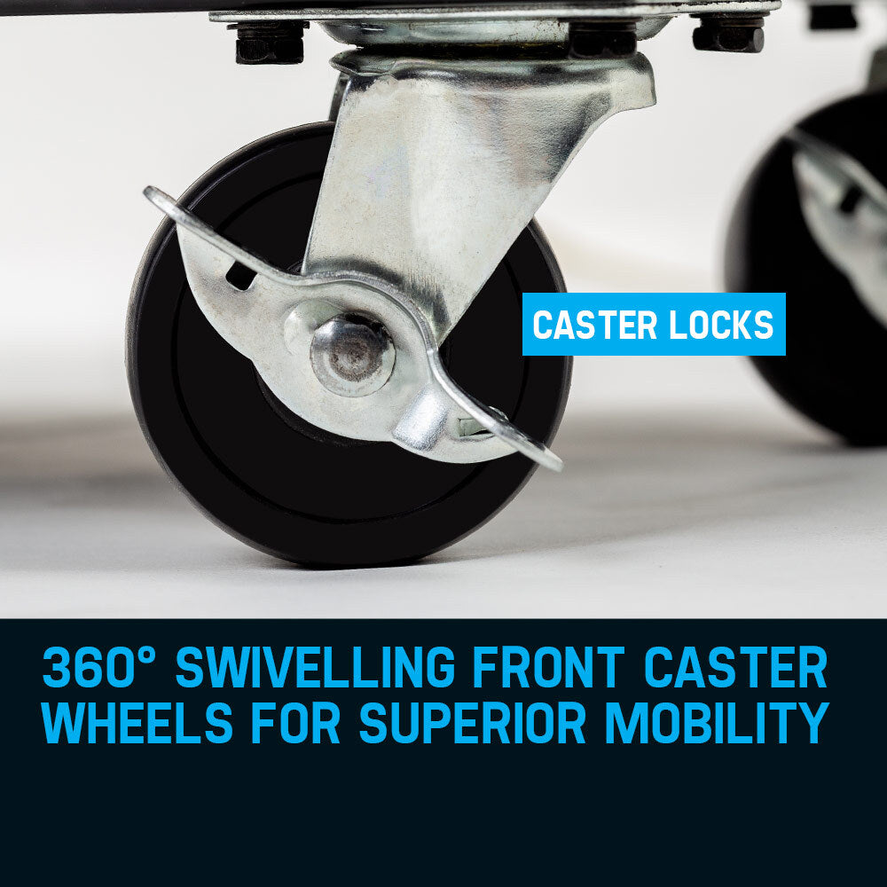 Deluxe Welding Cart Trolley with 50kg Capacity and Multi-Function Storage