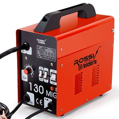 130A MIG Welder Gas & Gasless, 1.6m Torch, Overheat Protection, Portable