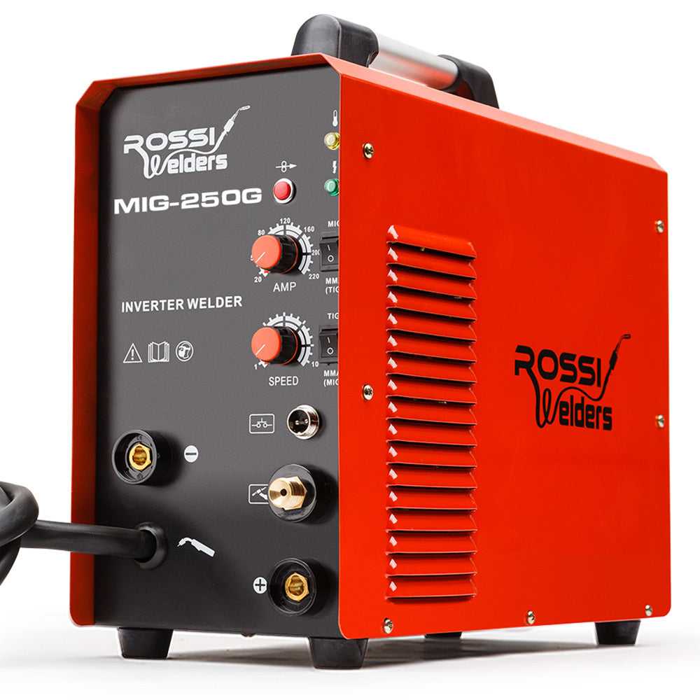 250A Multi-Process Inverter Welder - MIG/TIG/MMA, 4-in-1 Welding Machine