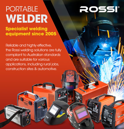 180A Portable Arc MMA Inverter Welder, 20-180A, 15A Plug, 1.5-12mm Welding