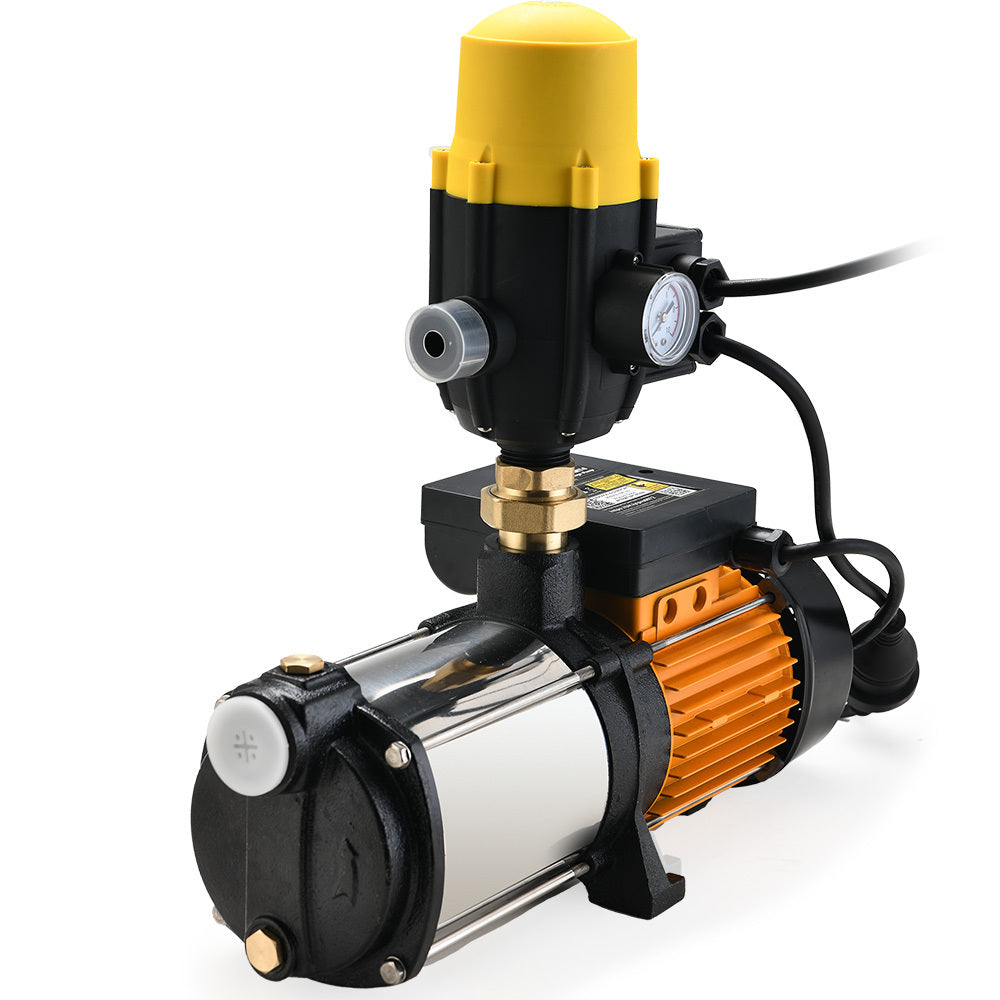 4-Stage Electric Water Pump with Auto-Control, 60L/min, 41m Head Lift