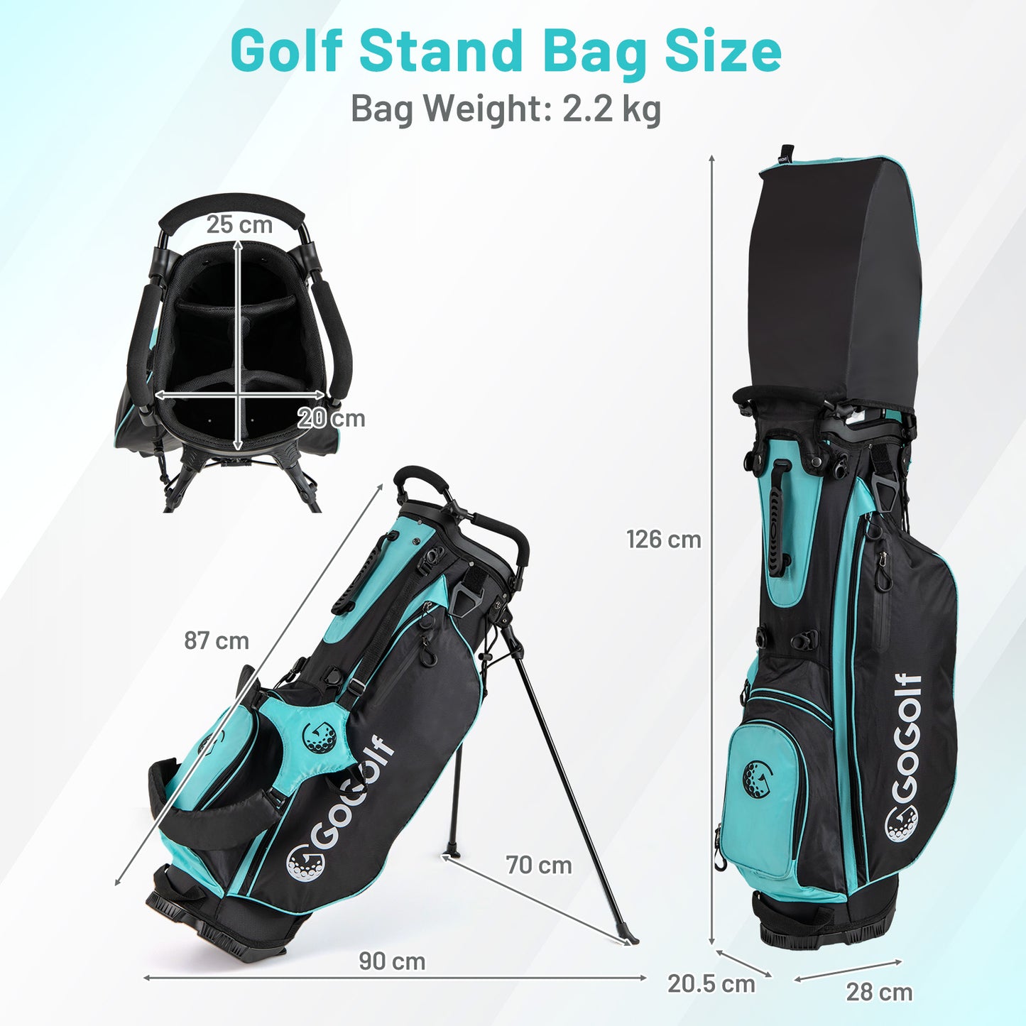 Women's 15-club package golf set with 460cc #1 driver and #3 fairway wood-Green