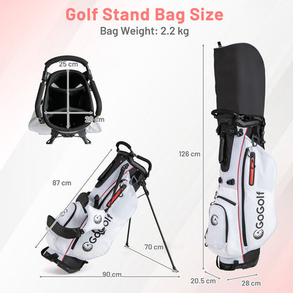 Women's 15-club package golf set with 460cc #1 driver and #3 fairway wood-Red