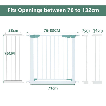 70-119CM Adjustable Baby Safety Gate