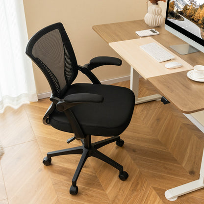 Adjustable Ergonomic Office Chair with Flip-Up Armrests