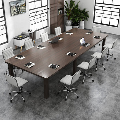 Adjustable Office Task Chair with Swivel Seat and Universal Wheels