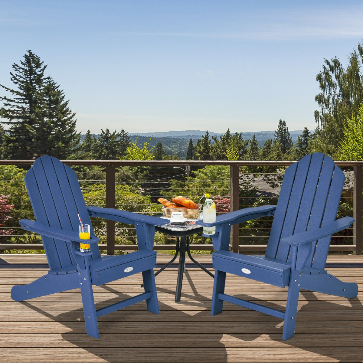 Reinforced triangular structure supports up to 150 kilograms for stable patio and garden seating