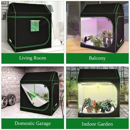 Costway Growing Dark Room with Adjustable Straps for Indoor Plant Germination