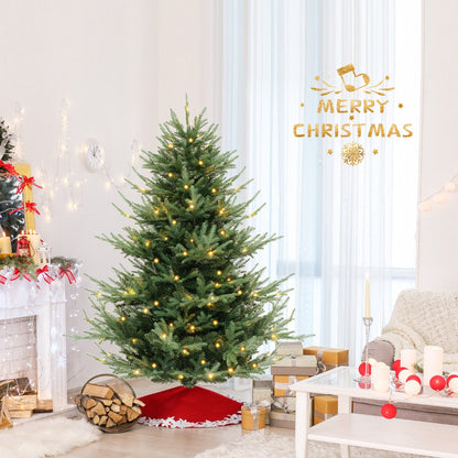 1.8M Artificial Christmas Tree with 778 Tips & 240 LED Lights, 8 Modes, Green