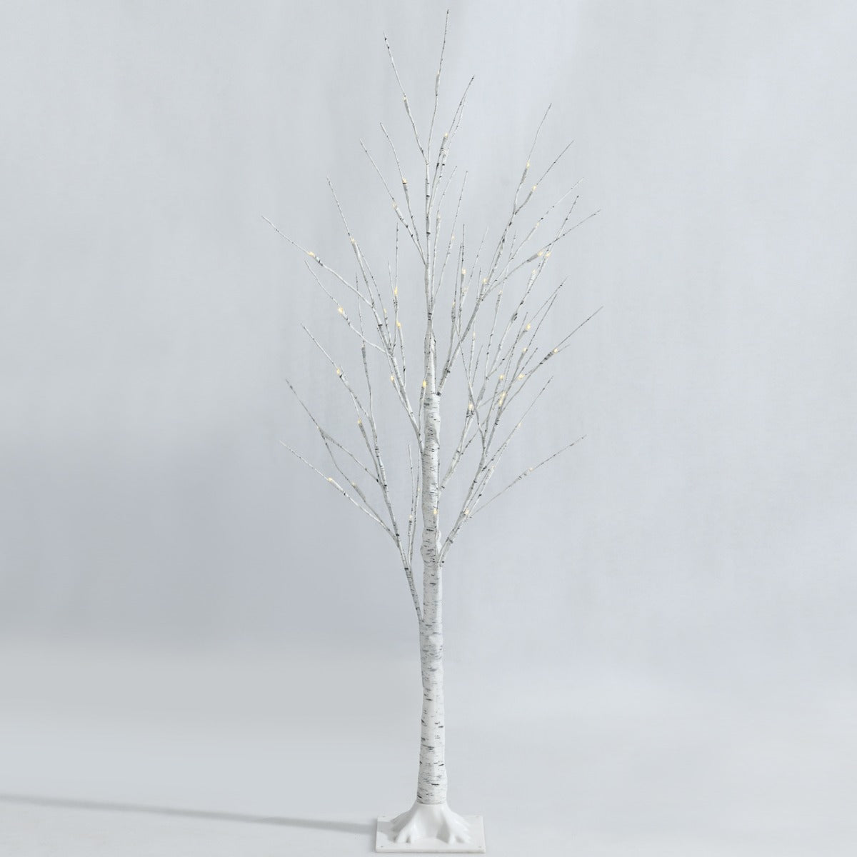 1.2M LED Twig Birch Tree with Warm Lights, Flexible Branches for Holidays
