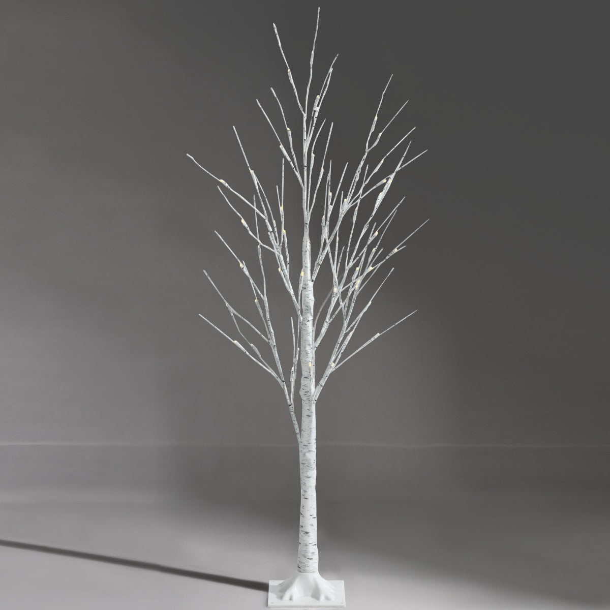 1.2M LED Twig Birch Tree with Warm Lights, Flexible Branches for Holidays