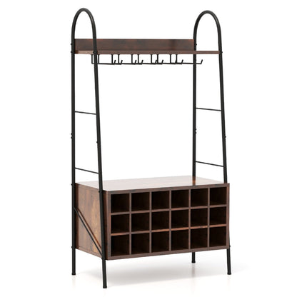 Removable wine bottle rack accommodates bottles up to 78.9 mm in diameter