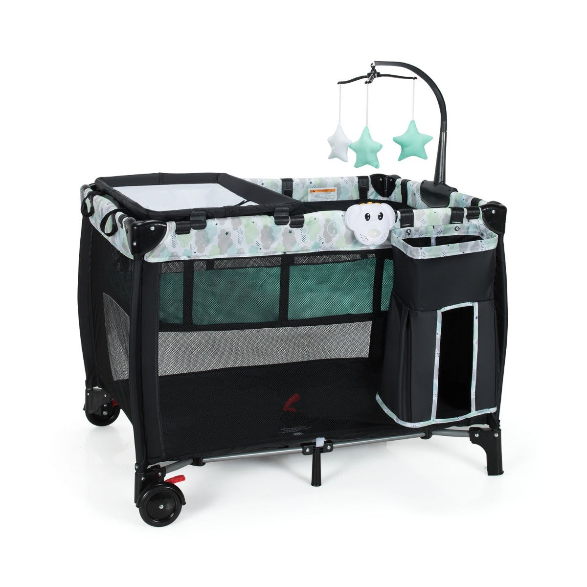 3 in 1 Baby Portacot with Changing Table & Carry Bag