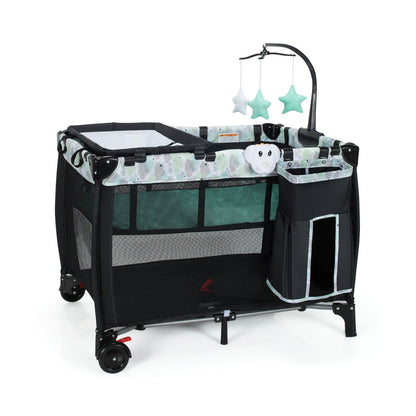 3 in 1 Baby Portacot with Changing Table & Carry Bag
