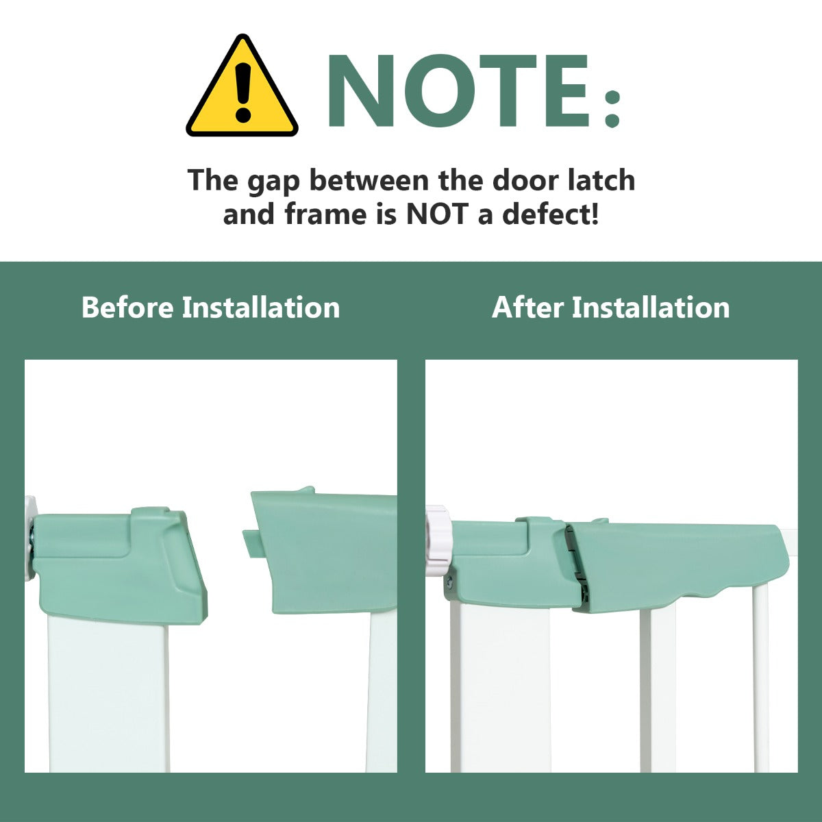 70-119CM Adjustable Baby Safety Gate