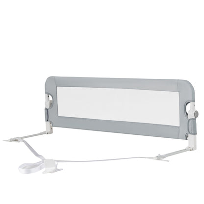 Toddler Bed Rail Guard with Adjustable Safety Strap for Baby