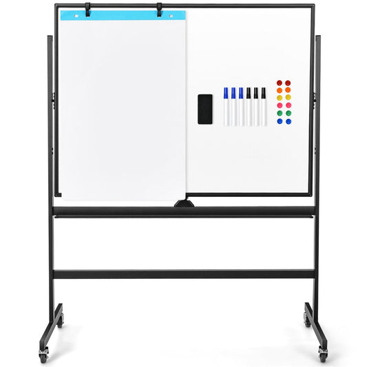 90 x 120 cm dry erase writing surface provides plenty of room for teaching, planning and presentations