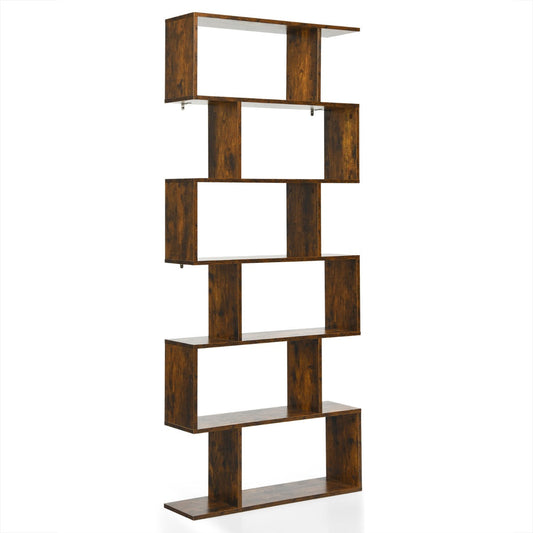 Modern S-shaped design adds visual interest while matching living rooms, bedrooms, and offices