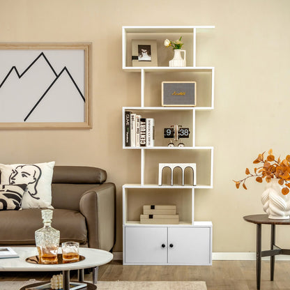 Premium hinges and convenient handles allow the double cabinet doors to open and close smoothly