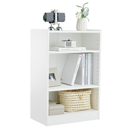 Costway Floor Standing Bookshelf with Adjustable Shelves for Living Room