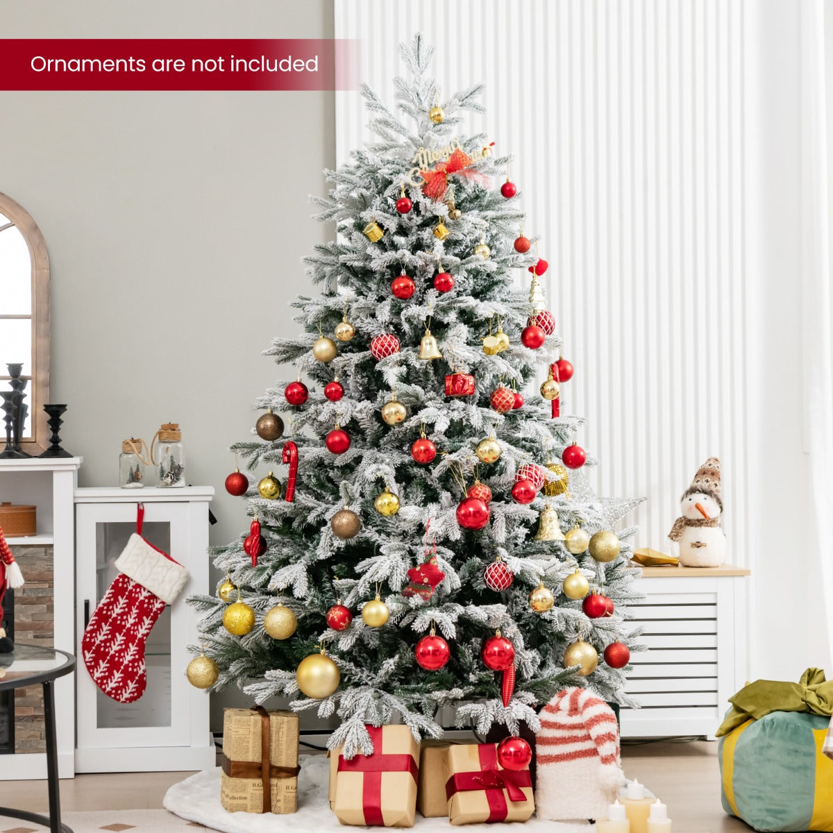 1.8M Artificial Christmas Xmas Tree with 1022 PE PVC Branch Tips for Home/Office